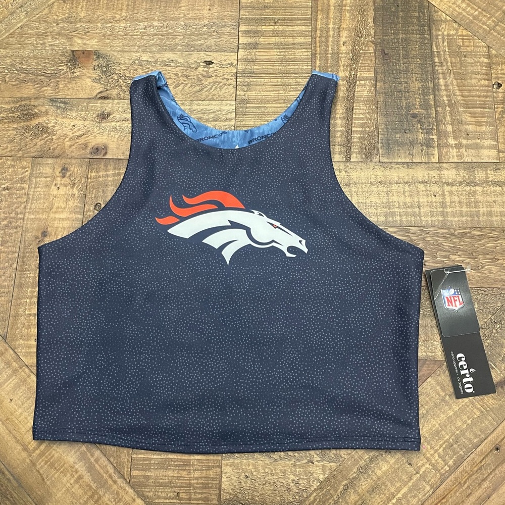 Denver Broncos Women's Crosstown Midi Bra by Certo
